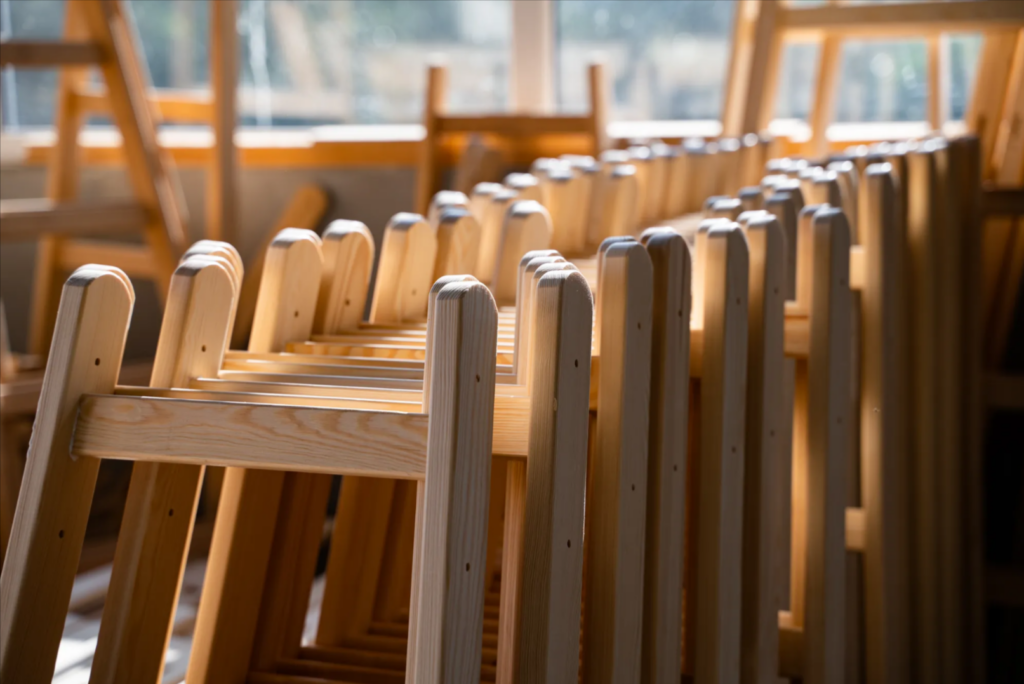 Woodland produkcja drabin drewnianych