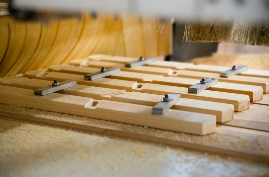 Produkcja drabin drewnianych woodland